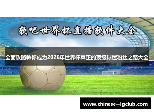 全面攻略教你成为2026年世界杯真正的顶级球迷粉丝之路大全